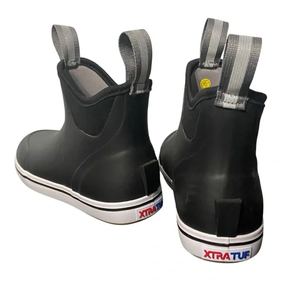 XTRATUF Women’s Ankle Deck Boots – Black – Size 5 US – New Without Tags - Picture 3 of 4